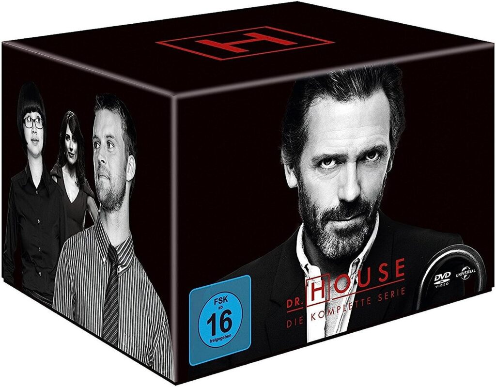 Dr. House - Die komplette Serie, Season 1-8 (46 Discs)