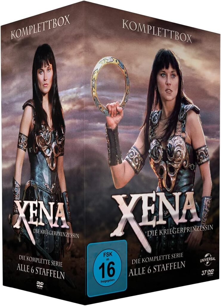 Xena - Die Kriegerprinzessin: Die komplette Serie. Alle 6 Staffeln (37 Discs)